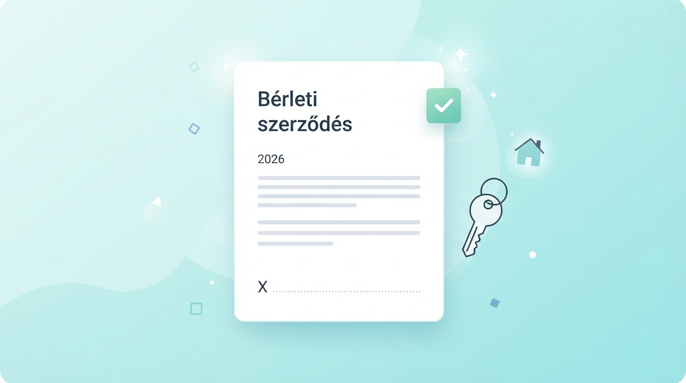 Albérleti szerződés minta 2026 — mit tartalmazzon és másolható sablon