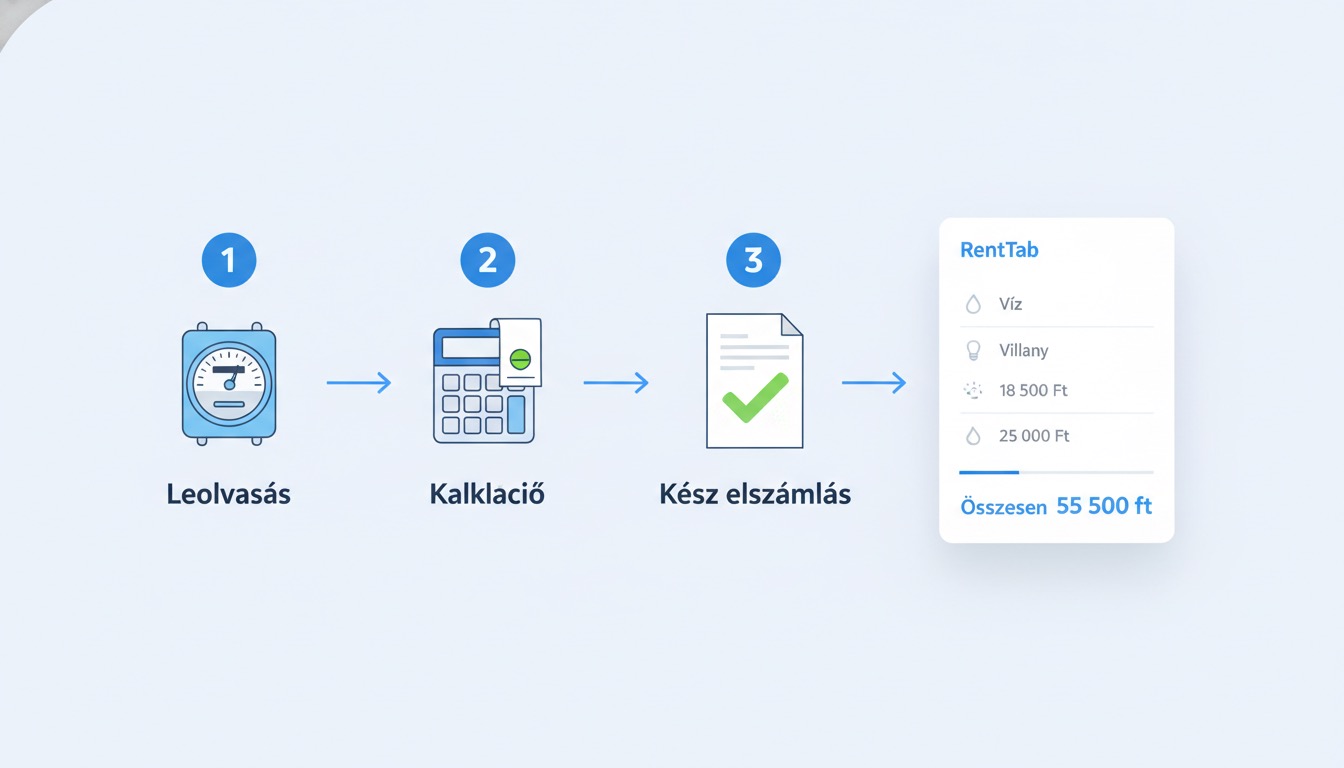 Rezsielszámolás albérletnél A-Z: a teljes útmutató bérbeadóknak